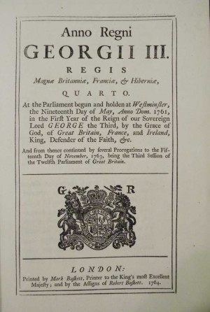 Currency Act of 1764