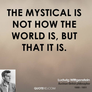 Ludwig Wittgenstein Quotes