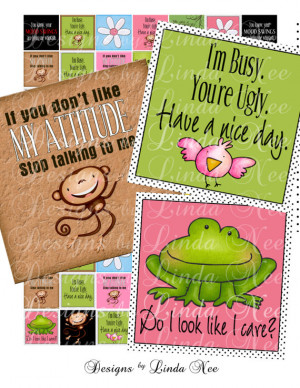 NEW- QUEEN of Sassy Quotes 1 (1 x 1 Inch Square) Images Sale - Digital ...