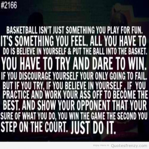 basketball team sport Sports Quotes