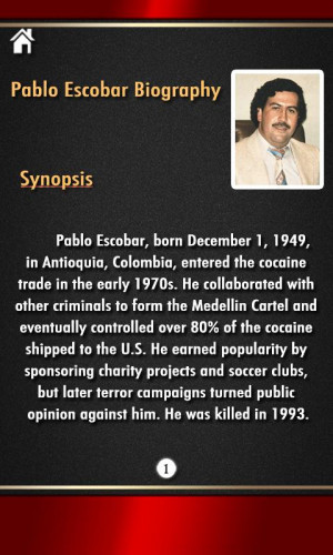 Pablo Escobar Quotes Pablo escobar quotes english