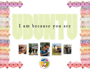 the sayings in our country is ubuntu the essence of being human ubuntu ...