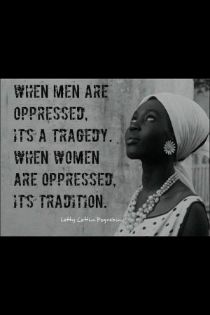 Oppression of women