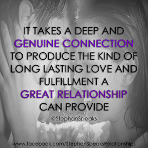 relationship quotes about genuine connection