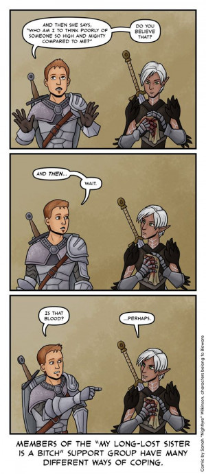 Dragon Age: Long Lost Sisters by *Nightlyre on deviantART