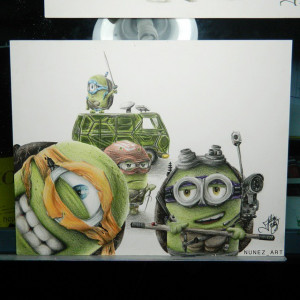 Teenage Mutant Minion Turtles! #tmnt #teenagemutantninjaturtles # ...