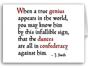 Original Jonathan Swift quote that inspired the title of the book # ...