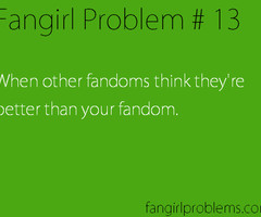 Fangirl Problems