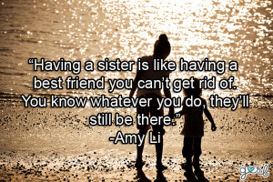 cute quotes about best friends being like sisters