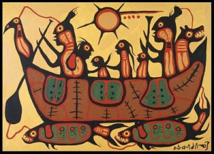Norval Morrisseau Facts, Articles & Art: Migration by Norval ...