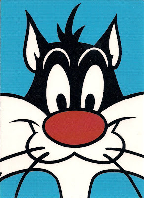 This is famous character from Looney Tunes, called Sylvester the Cat ...