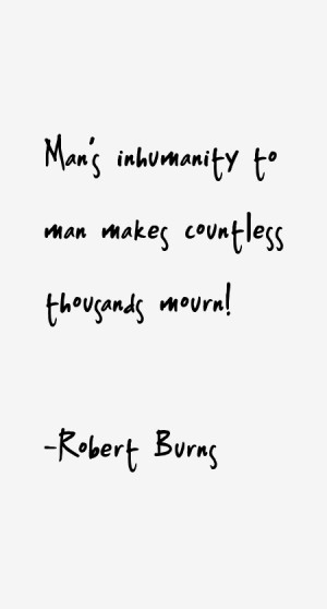 Robert Burns Famous Quote
