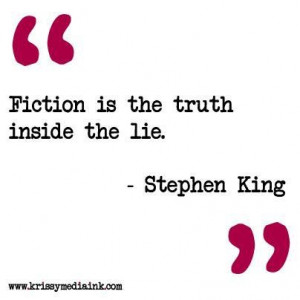 Gotta love Stephen King quotes.