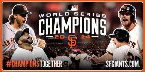 ... years the san francisco giants are world series champions the giants