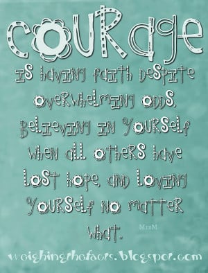 Anorexia Recovery Inspiration Recovery inspiration: courage