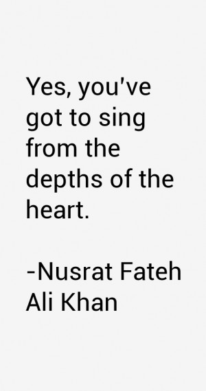 Nusrat Fateh Ali Khan Quotes & Sayings