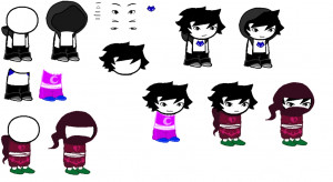 Homestuck Sprite Clothes Homestuck sprite- fillian by