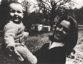 Frida with baby Hans