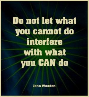 ... do interfere with what you CAN do