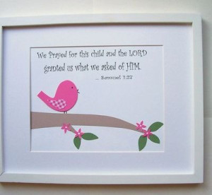 Cute Christian wall art for baby's nursery. This would look awesome in ...