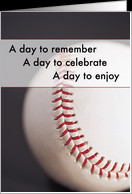 Baseball Birthday card - Product #679911