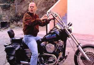 Pulp Fiction Bruce Willis Motorcycle Pulp fiction (1994)
