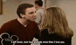 Cory Will Never Love Anyone As Much As Topanga On Boy Meets World
