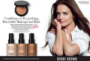 Katie Holmes' First Bobbi Brown Ad Revealed—See the Pretty Pic!