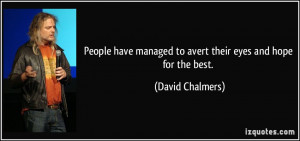 More David Chalmers Quotes
