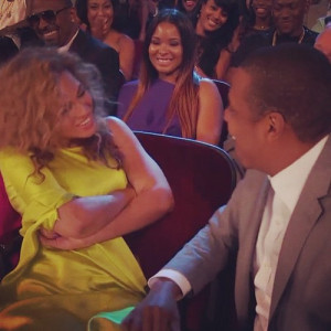 What a really cute moment when Beyonce and Jay Z went head to head for ...