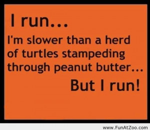 Funny Running quote