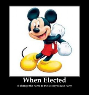 Is It Ironic That Conservatives Joke About Voting For Mickey Mouse ...