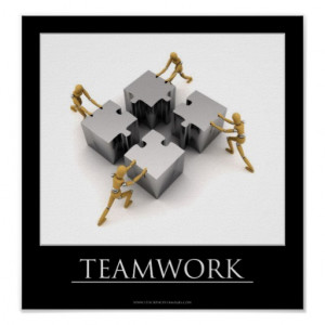 Teamwork Motivational Poster