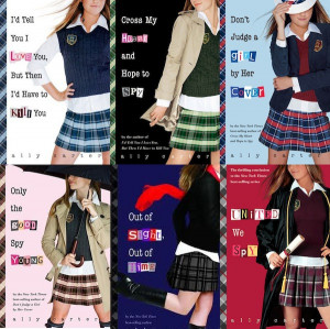 gallagher girls, ally carter, spies, cammie morgan, love, out of sight ...