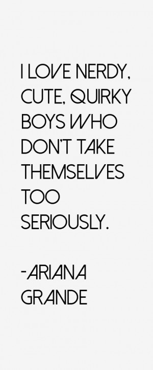love nerdy, cute, quirky boys who don't take themselves too ...