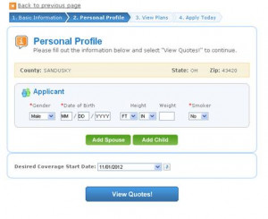 ... health insurance plan, you can include them in your quote by using the