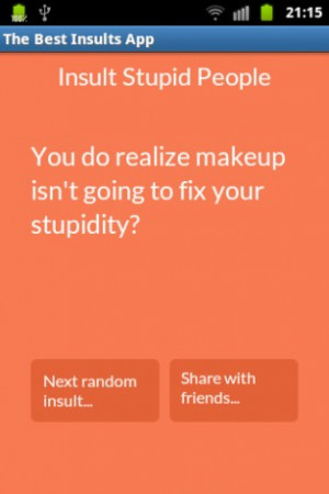 View bigger - Best Insults And Angry Sayings for Android screenshot