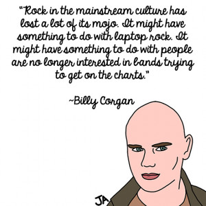 Billy Corgan Talks Life Struggles and Rock Music, In Illustrated Form