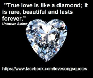 Diamond love | Love quotes and songs