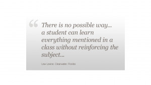 Homework Lew Levine quote