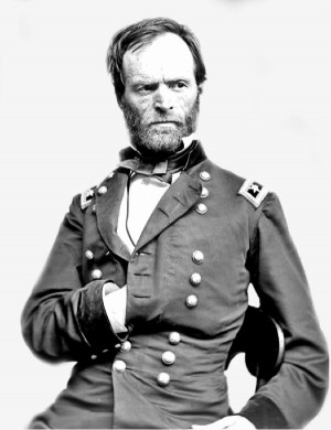 William Tecumseh Sherman Portrait by Mathew Brady, c. 1864
