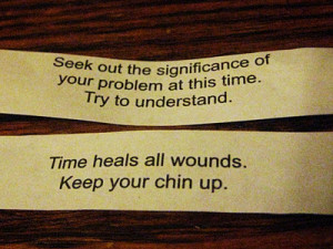 Fortune Cookie Sayings About Love A fortune cookie writer?