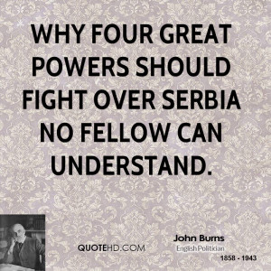 Why four great powers should fight over Serbia no fellow can ...