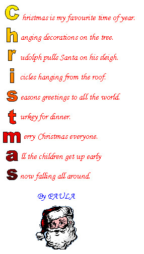 Christmas Poetry 2005