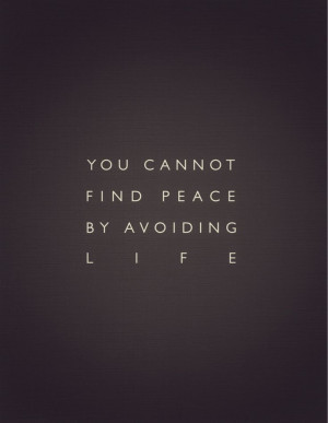 cannot-find-peace-avoiding-life-daily-quotes-sayings-pictures.jpg