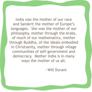 My Favourite Quote About India