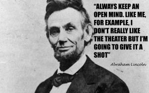 My favorite Lincoln quote