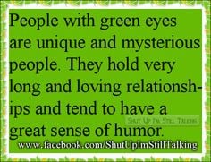 People With Green Eyes Quotes Imgur.com. interesting strange