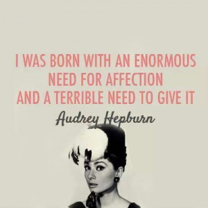 Affection - Hepburn