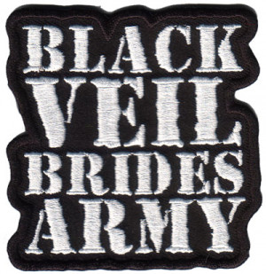 Black Veil Brides - Embroidered Army Logo (Band Patch)